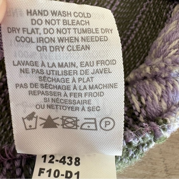 Smartwool Reversible Popcorn Cable Beanie Women’s OS 100% Merino Wool Purple - Picture 10 of 12